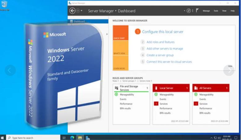  Windows Server 2022 LTSC Version 21H2 Build 20348.2113