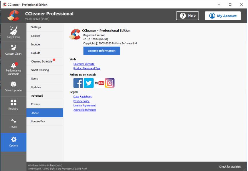 CCleaner Professional Plus 6.28