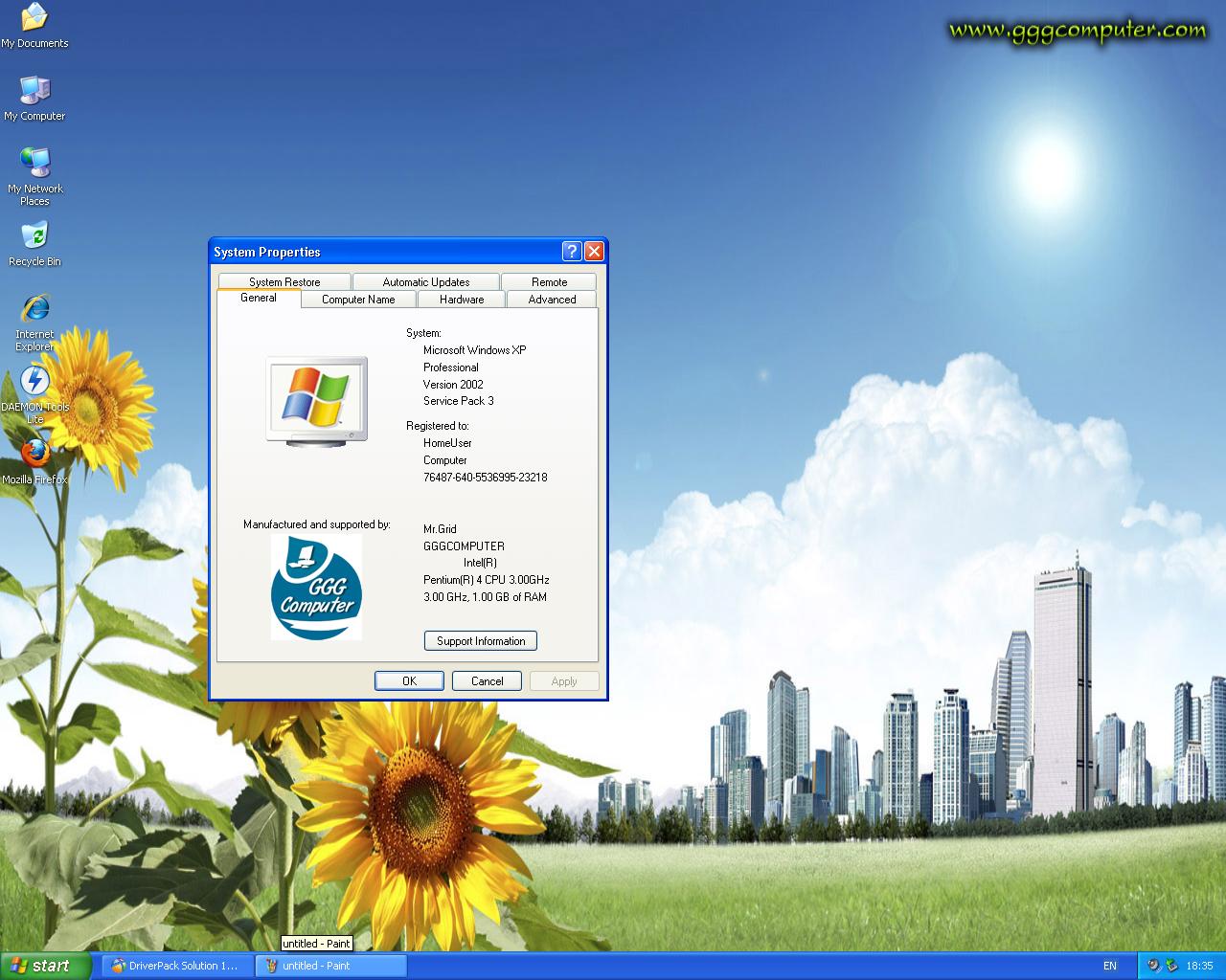 1315 Ghost Windows XP เดิมๆ เสถียรมาก