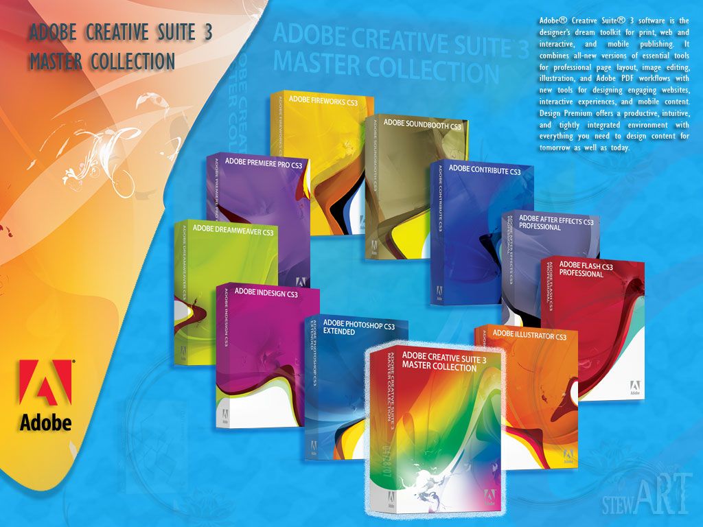 1465 Adobe Creative Suite 3 Master Collection