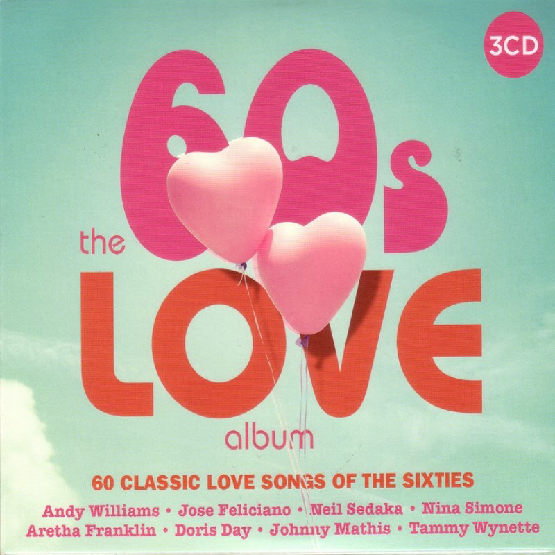 4005 The 60's Love Album 3CD IN 1
