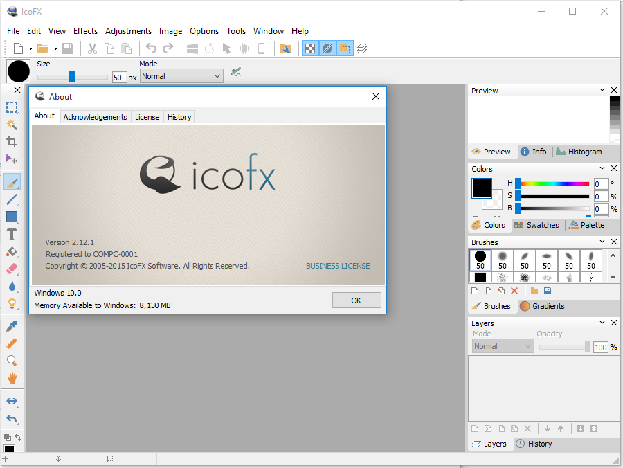 4617 IcoFX 2.12.1 ทำ Icon,Favicon,Cursor
