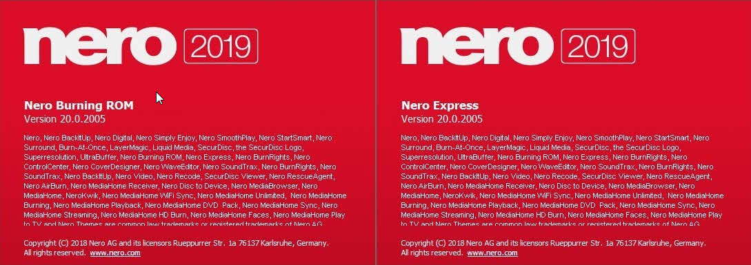4724 Nero Burning ROM & Nero Express 2019 Multi language v20.0.2005 (Portable)