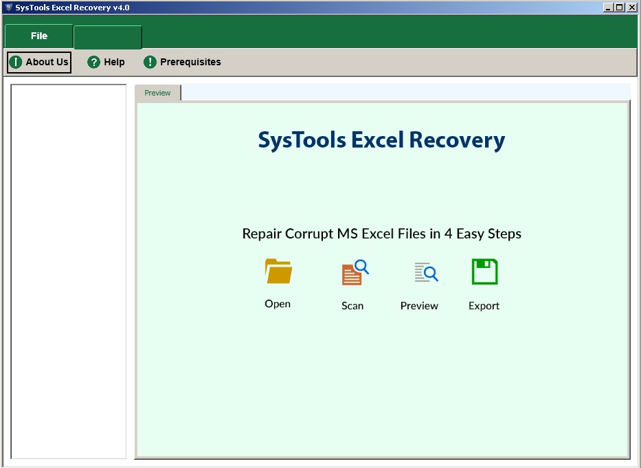 4994 SysTools Excel Recovery 4.0.0.0 ซ่อมไฟล์ EXCEL