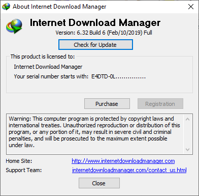 5049 Internet Download Manager v6.32 Build 6 ไม่ต้องแครก+วิธีลง