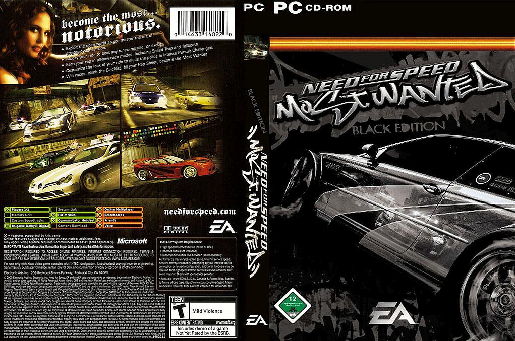 7499 Need For Speed Most Wanted Black Edition