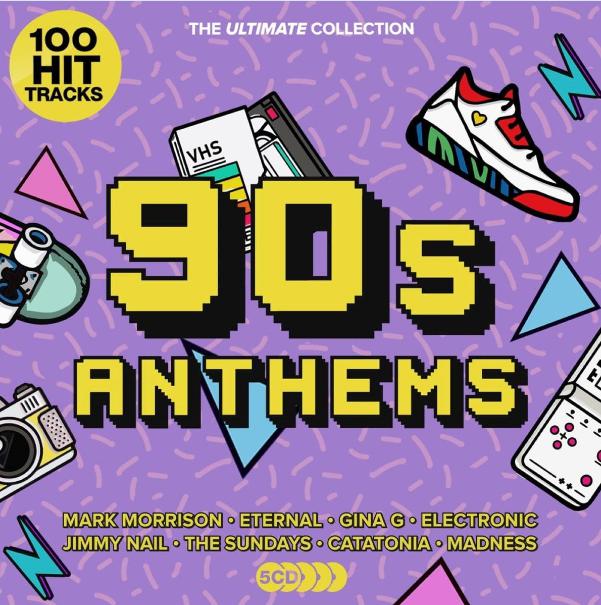 7799 Mp3 100 Hit Tracks Ultimate 90s Anthems 2022 (5CD IN 1)  320kbps